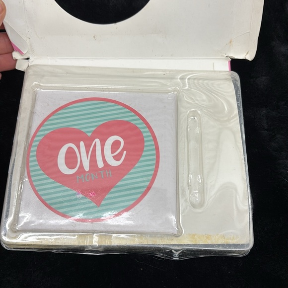 ABG Baby First Year Milestone Stickers 12 Count Infant Girls Precious Memories - Picture 3 of 16